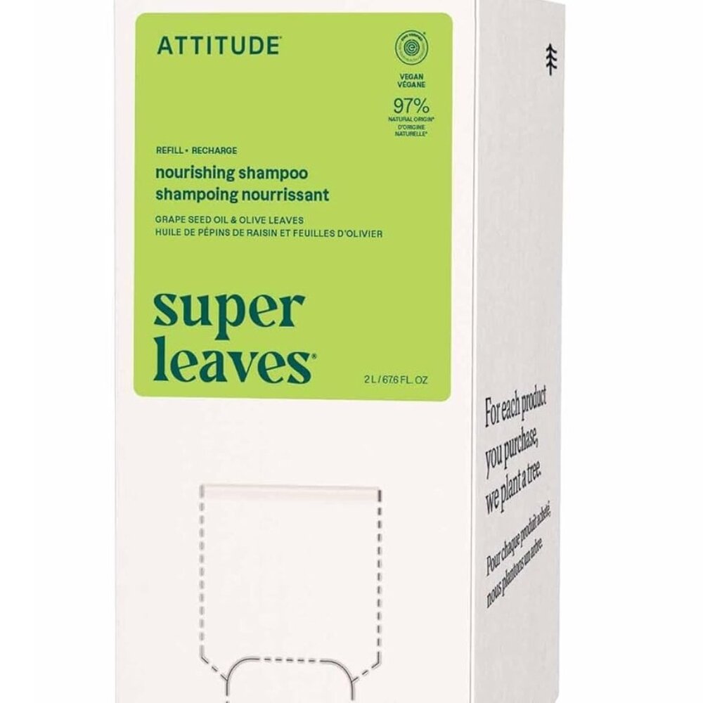 Attitude Natural Care Super Leaves Shampoo Nourishing and Strengthening 67.6 Oz